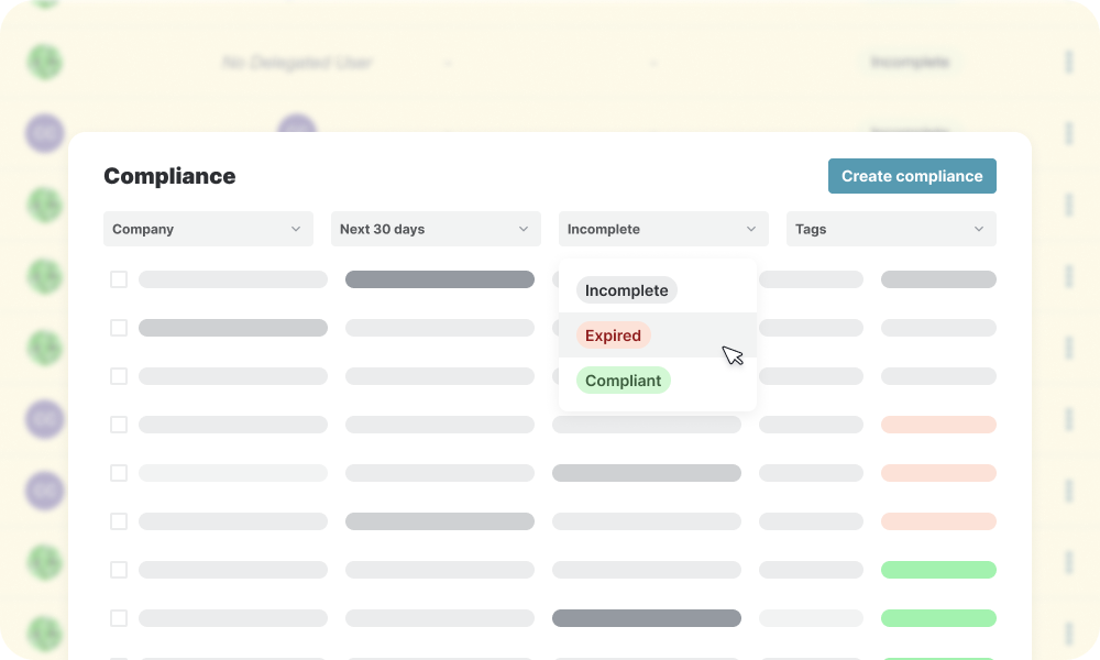 Compliance Hub -- Overview