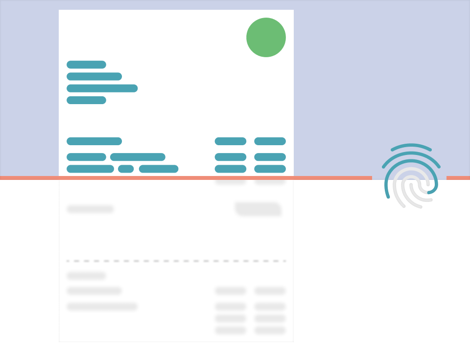 Invoice Intelligence Fingerprinting