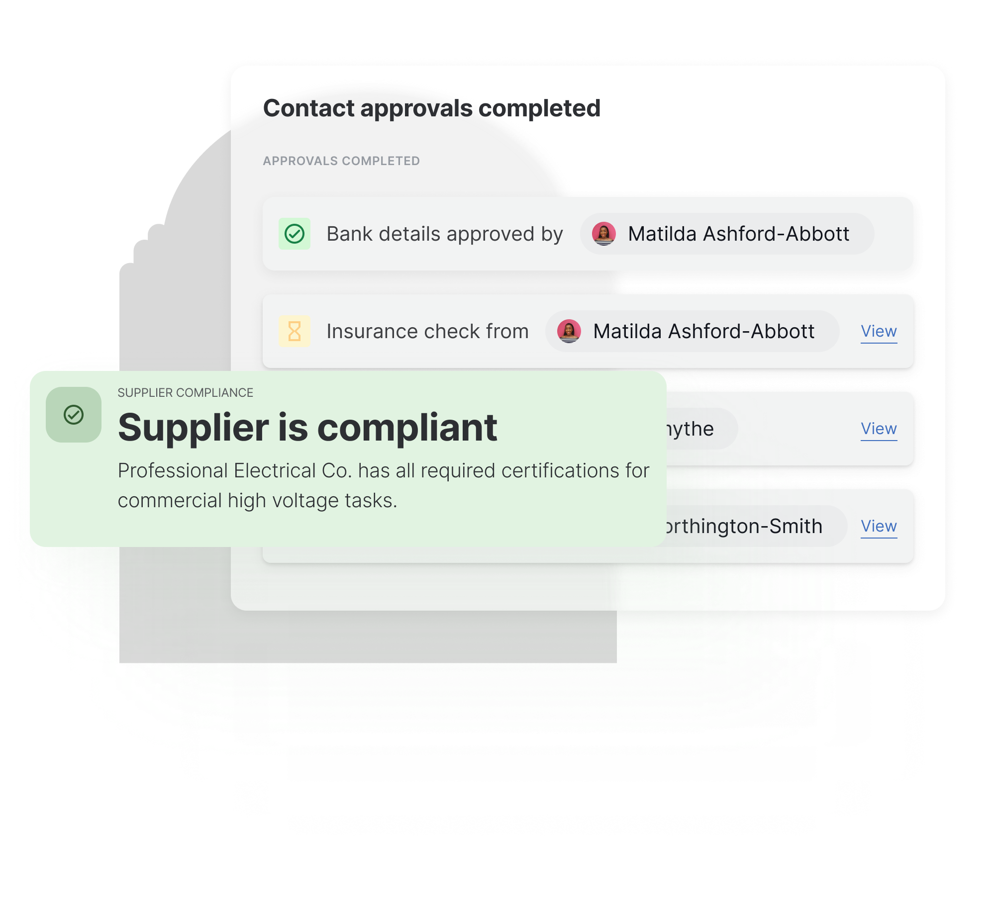 Supplier Compliance