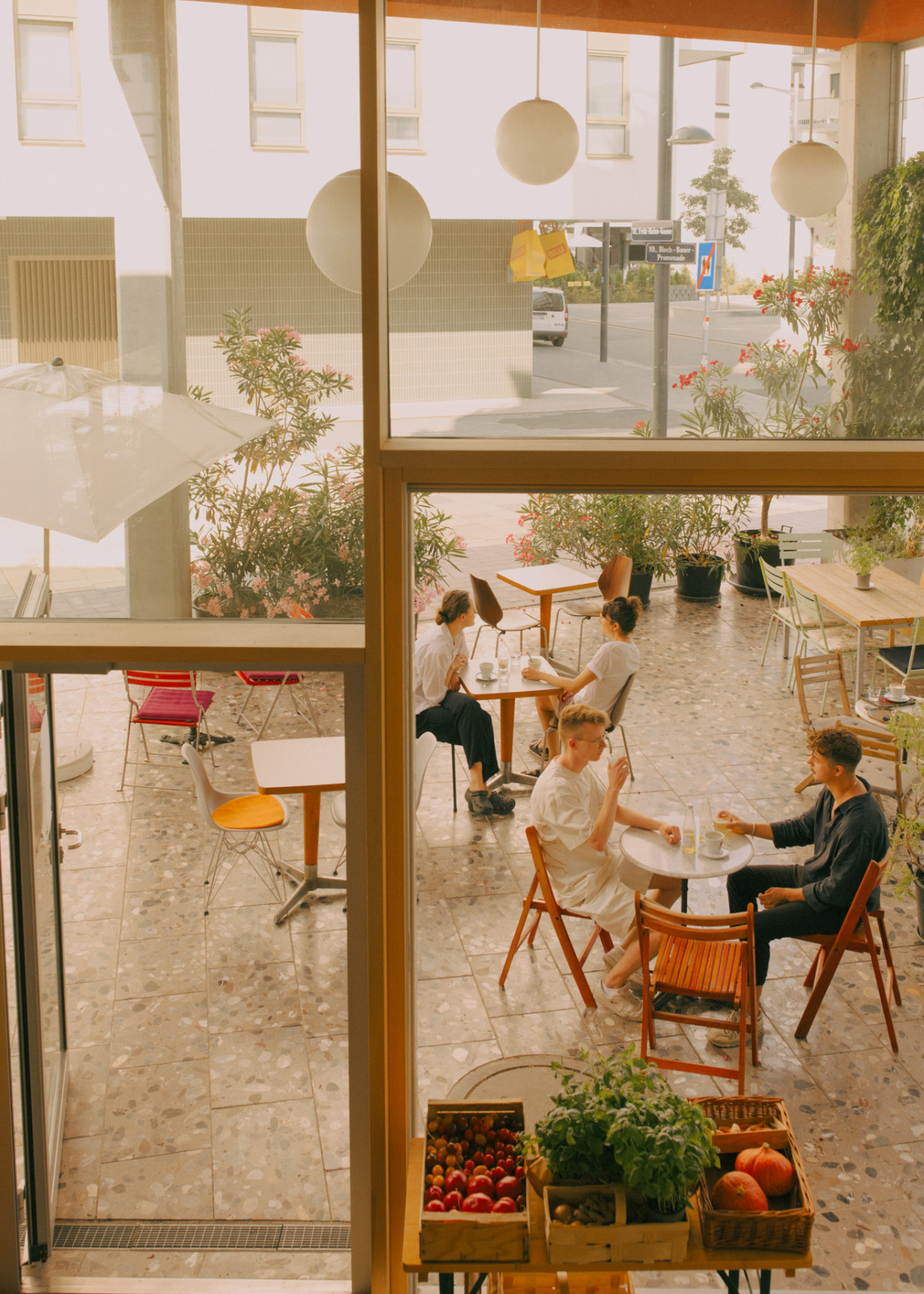Tenants in a commercial building