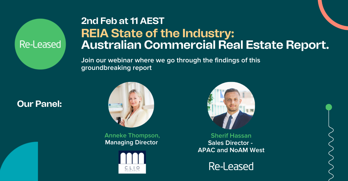 Webinar: REIA State of the Industry Australian Commercial Real Estate Report