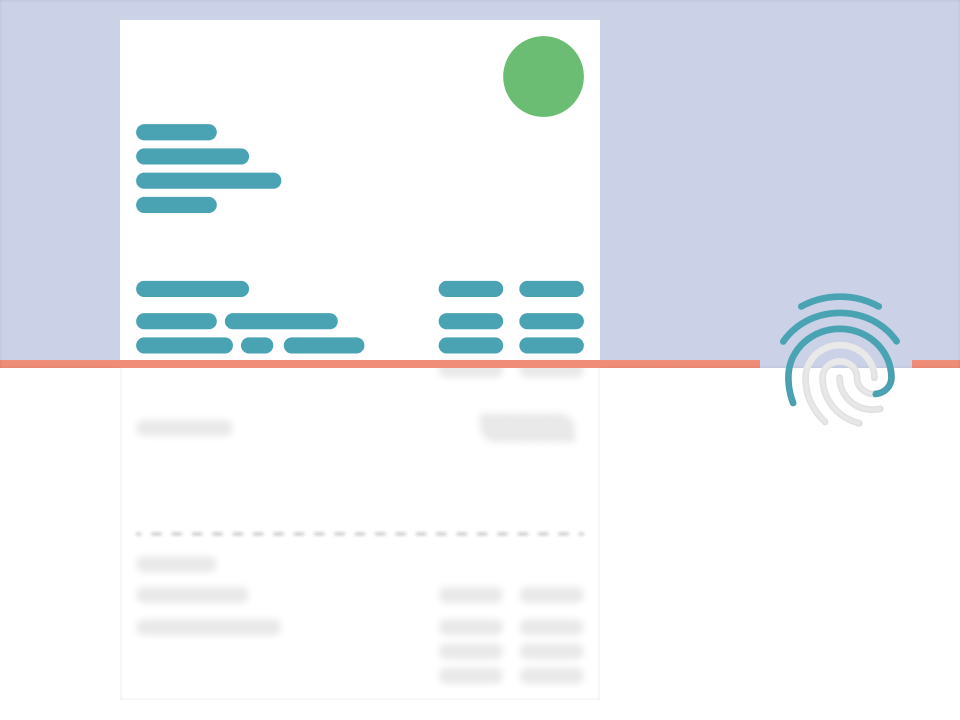 Invoice Intelligence Fingerprinting