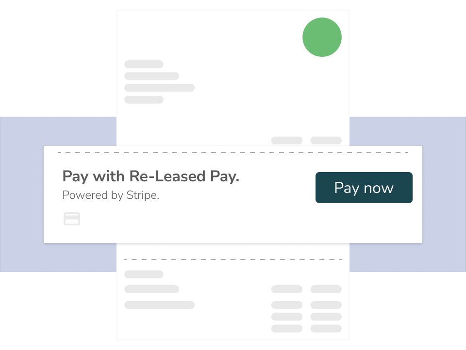 Pay with Re-Leased pay